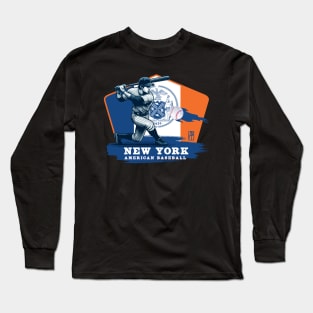 USA - American BASEBALL - New York - Baseball - New York baseball Long Sleeve T-Shirt